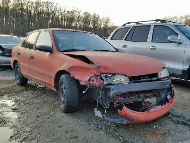 1Y1SK5261VZ414825 - 1997 GEO PRIZM BASE ORANGE photo 1
