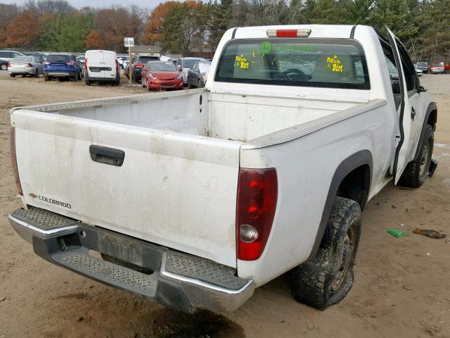 1GCDT146558259573 - 2005 CHEVROLET COLORADO WHITE photo 4