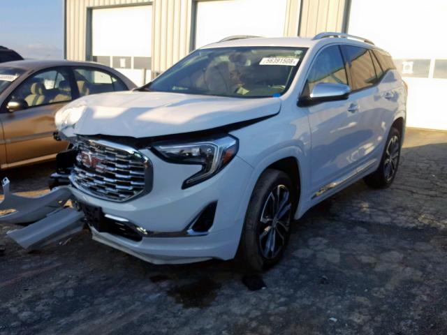 3GKALXEX6JL203302 - 2018 GMC TERRAIN DE WHITE photo 2