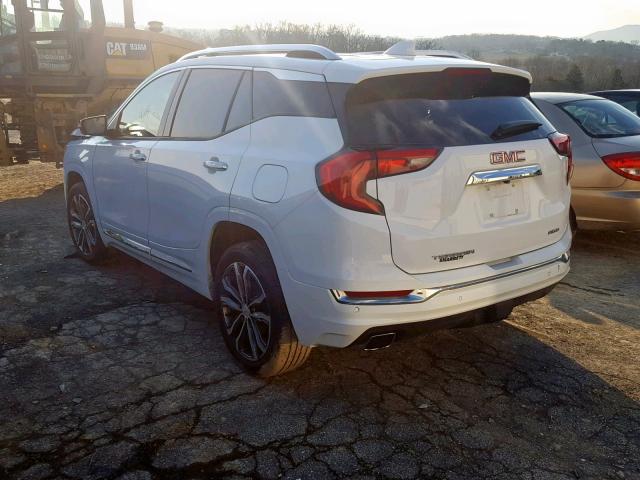 3GKALXEX6JL203302 - 2018 GMC TERRAIN DE WHITE photo 3