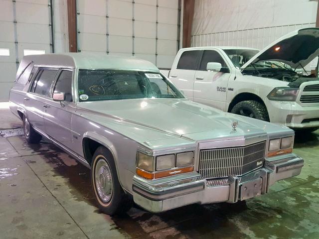 1G6DW51Y2KR736506 - 1989 CADILLAC BROUGHAM SILVER photo 1