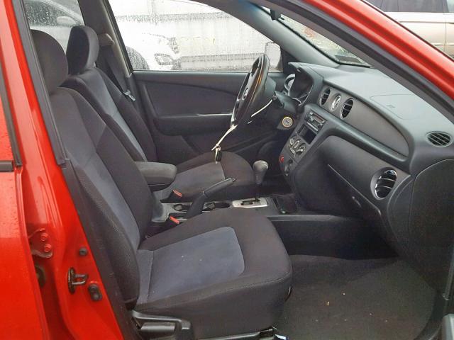 JA4LZ31G23U046971 - 2003 MITSUBISHI OUTLANDER RED photo 5