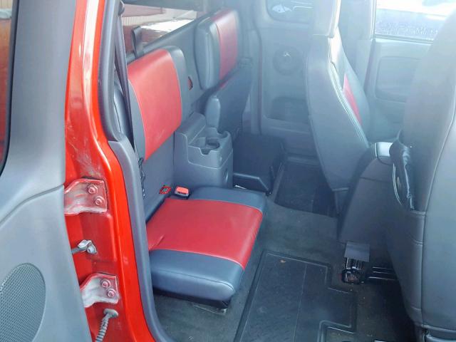 1GCCS196848153401 - 2004 CHEVROLET COLORADO RED photo 6