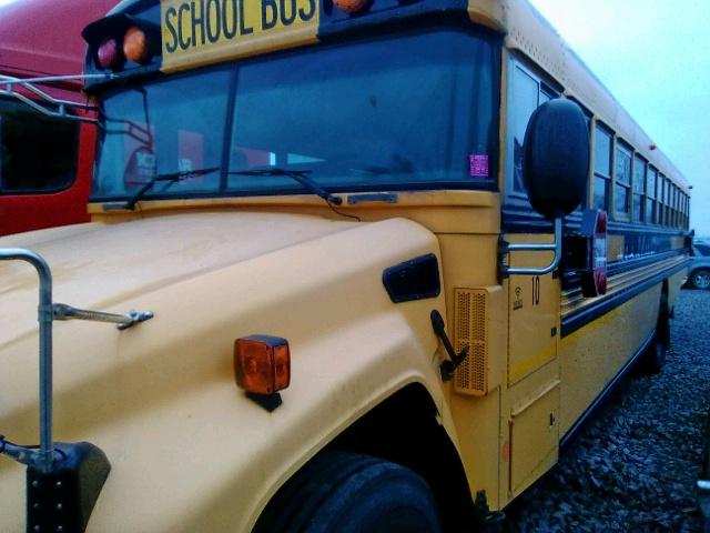 1BAKGC5H7BF281132 - 2011 BLUE BIRD SCHOOL BUS YELLOW photo 2