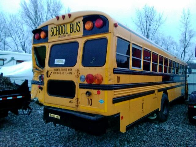 1BAKGC5H7BF281132 - 2011 BLUE BIRD SCHOOL BUS YELLOW photo 4