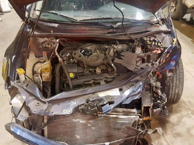 1C3EL56R23N593422 - 2003 CHRYSLER SEBRING LX BLUE photo 7