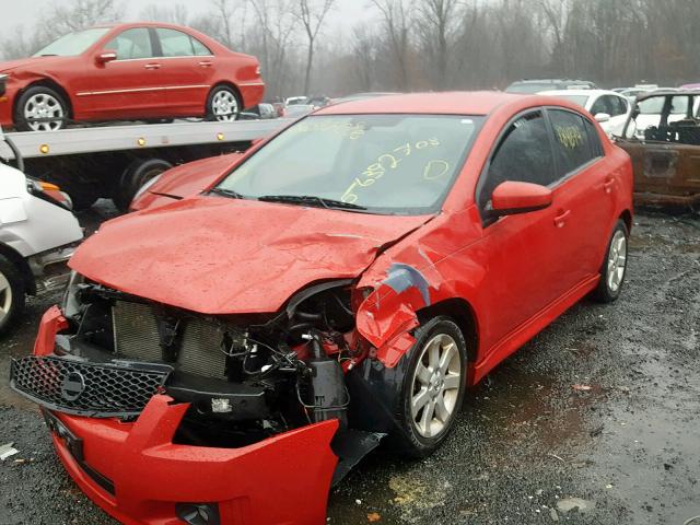 3N1AB61E09L663616 - 2009 NISSAN SENTRA 2.0 WHITE photo 2