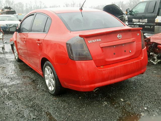 3N1AB61E09L663616 - 2009 NISSAN SENTRA 2.0 WHITE photo 3