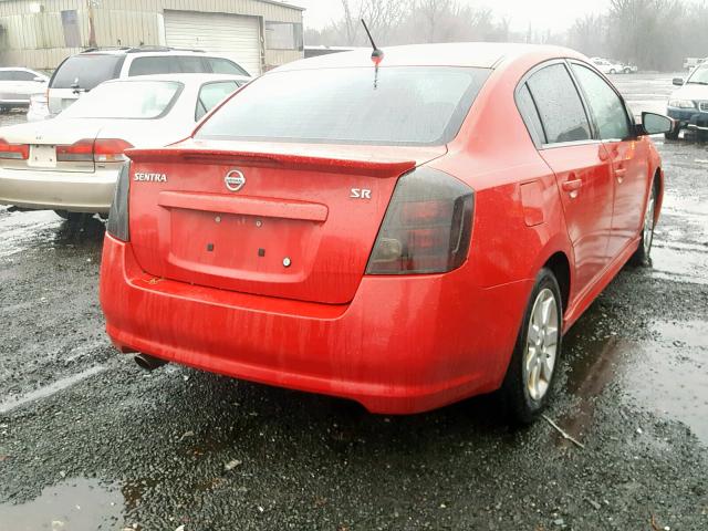 3N1AB61E09L663616 - 2009 NISSAN SENTRA 2.0 WHITE photo 4