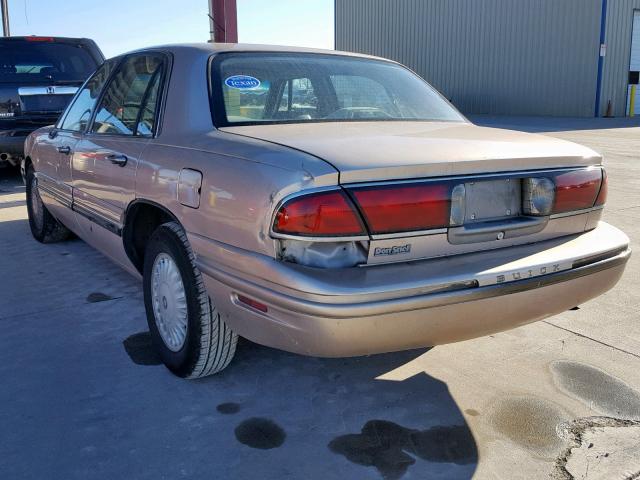 1G4HP52K2WH523469 - 1998 BUICK LESABRE CU TAN photo 3