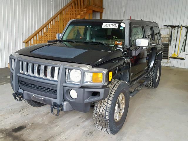 5GTDN136568161939 - 2006 HUMMER H3 BLACK photo 2