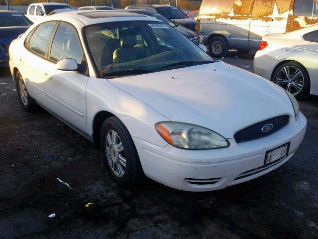 1FAFP56275A231481 - 2005 FORD TAURUS SEL WHITE photo 1