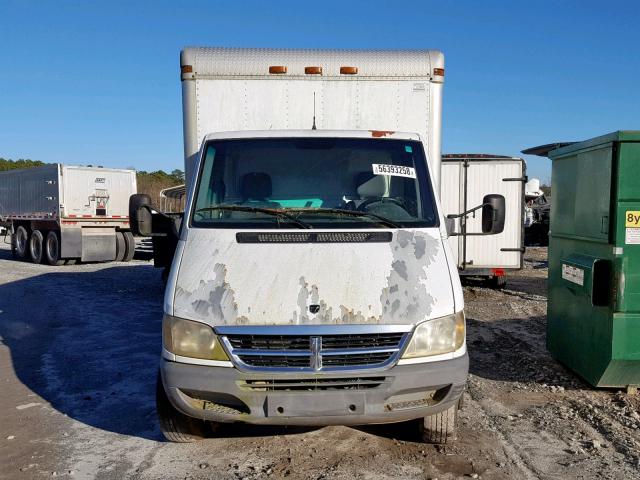 WDXPD944955837059 - 2005 DODGE SPRINTER 3 WHITE photo 9