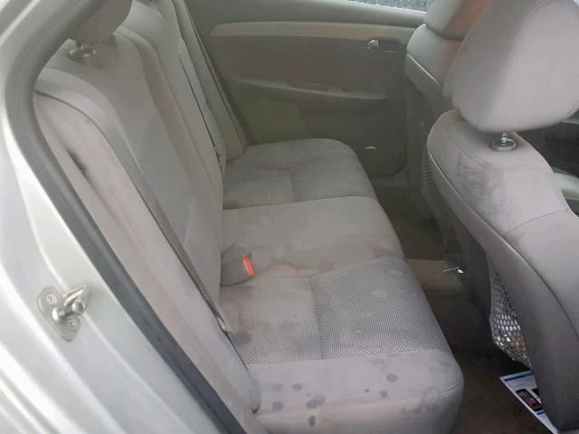 1G1ZA5E11BF170475 - 2011 CHEVROLET MALIBU LS 银色 照片 6