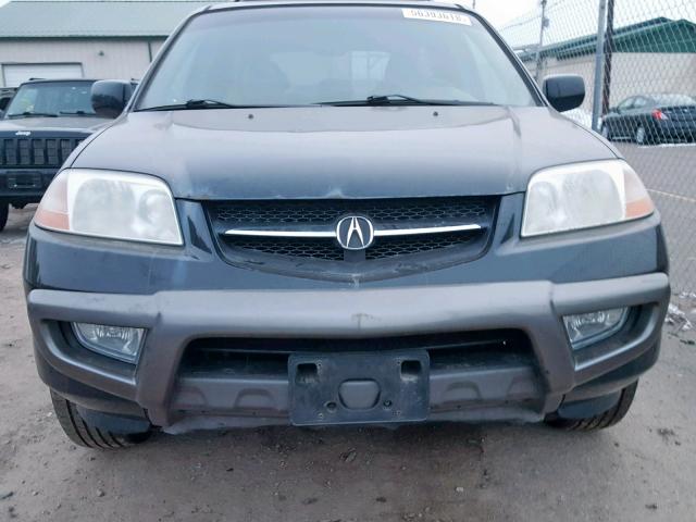 2HNYD18842H526096 - 2002 ACURA MDX TOURIN BLACK photo 9