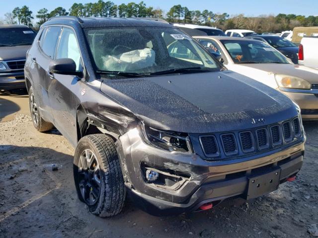 3C4NJDDB6HT674626 - 2017 JEEP COMPASS TR GRAY photo 1