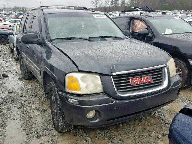 1GKDS13S452111620 - 2005 GMC ENVOY BLACK photo 1