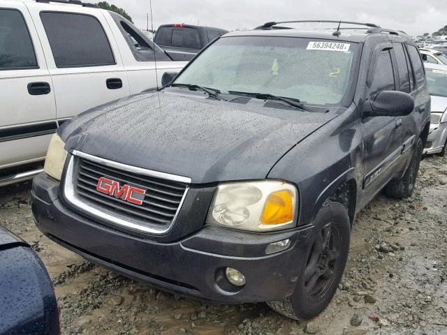 1GKDS13S452111620 - 2005 GMC ENVOY BLACK photo 2