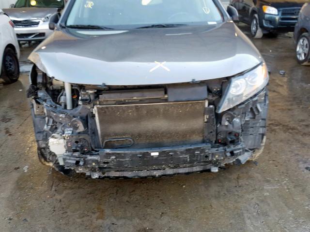 5XYKW4A20DG345558 - 2013 KIA SORENTO SX GRAY photo 9