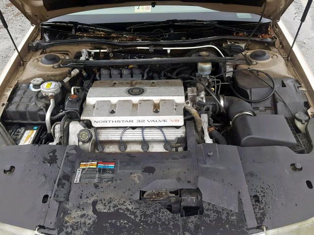 1G6KS52Y2VU815984 - 1997 CADILLAC SEVILLE SL GOLD photo 7