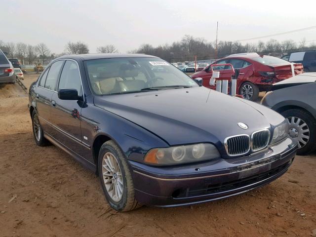 WBADN63453GS56566 - 2003 BMW 540 I AUTO BLUE photo 1