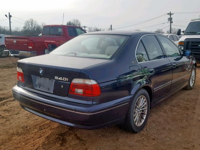 WBADN63453GS56566 - 2003 BMW 540 I AUTO BLUE photo 4