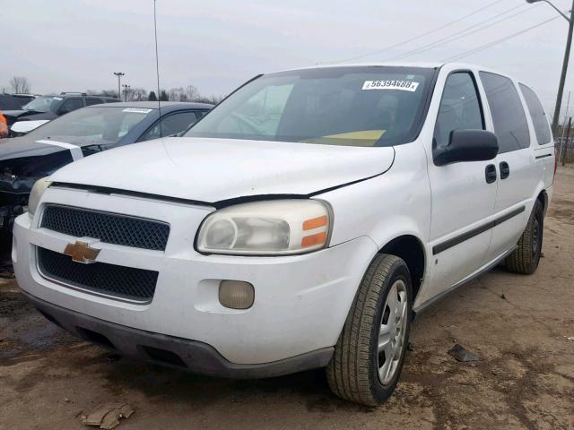 1GNDV23W48D136058 - 2008 CHEVROLET UPLANDER L თეთრი ფოტო 2