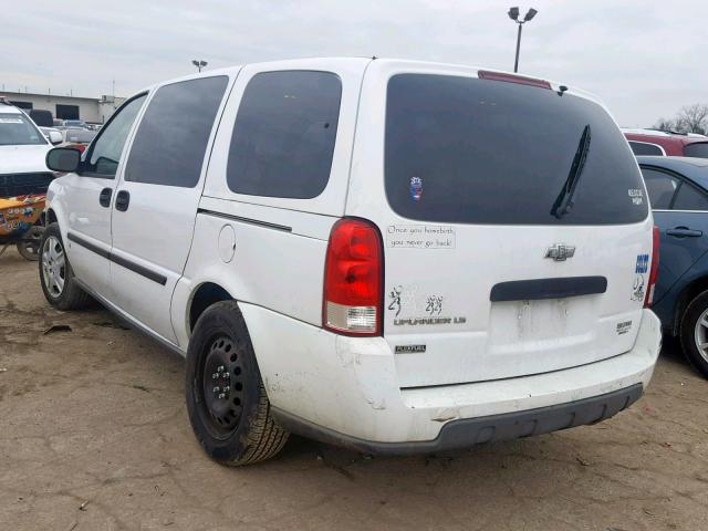 1GNDV23W48D136058 - 2008 CHEVROLET UPLANDER L თეთრი ფოტო 3