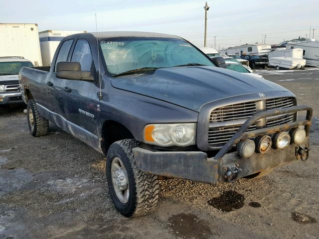 1D7KU28653J522404 - 2003 DODGE RAM 2500 S GRAY photo 1