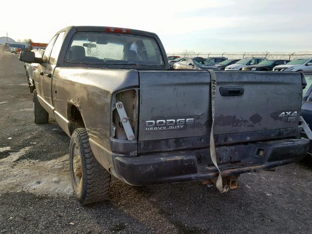 1D7KU28653J522404 - 2003 DODGE RAM 2500 S GRAY photo 3