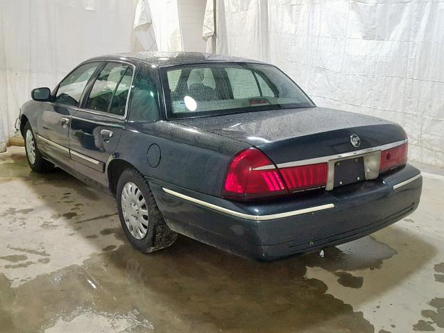 2MEFM74W9XX649960 - 1999 MERCURY GRAND MARQ GRAY photo 3