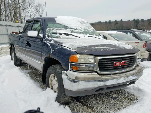 1GTEK19T0XE553084 - 1999 GMC NEW SIERRA BLUE photo 1