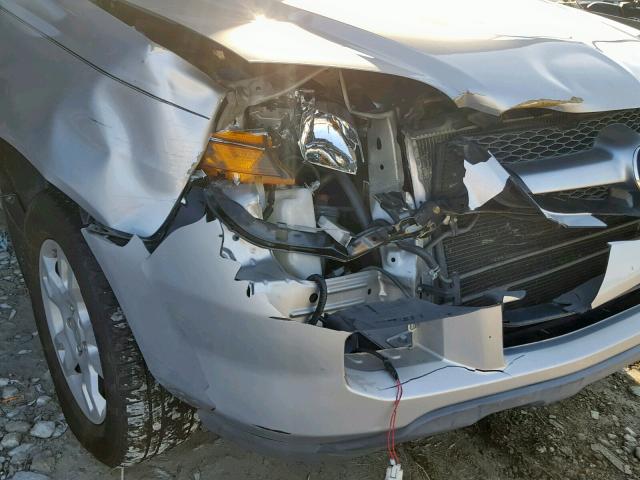 2HNYD18895H538782 - 2005 ACURA MDX TOURIN SILVER photo 9