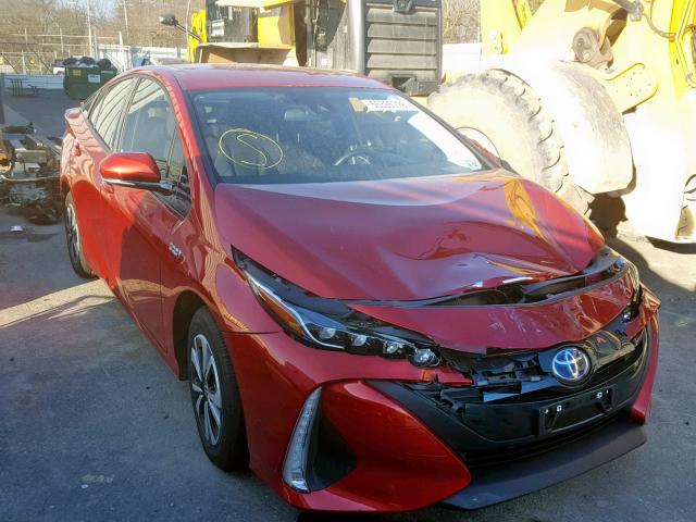 JTDKARFP6H3012789 - 2017 TOYOTA PRIUS PRIM წითელი ფოტო 1
