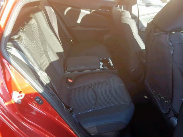 JTDKARFP6H3012789 - 2017 TOYOTA PRIUS PRIM წითელი ფოტო 6