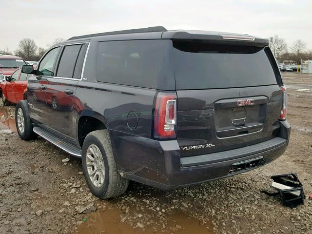 1GKS2GKC3FR642028 - 2015 GMC YUKON XL K BLACK photo 3