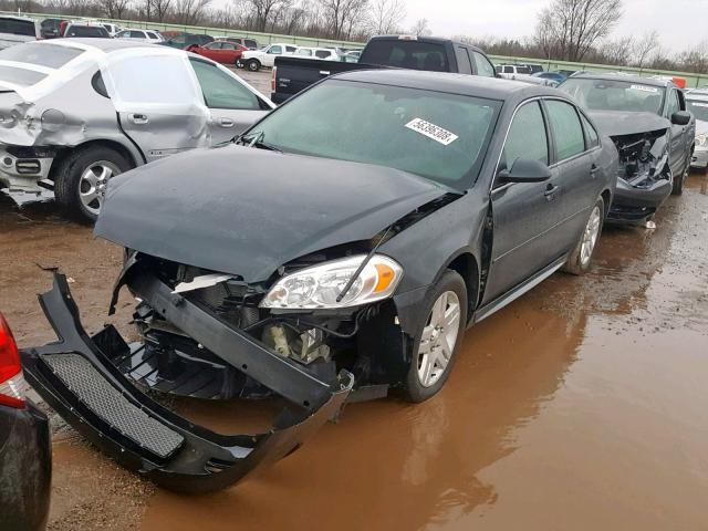 2G1WB5E34F1125738 - 2015 CHEVROLET IMPALA LIM GRAY photo 2