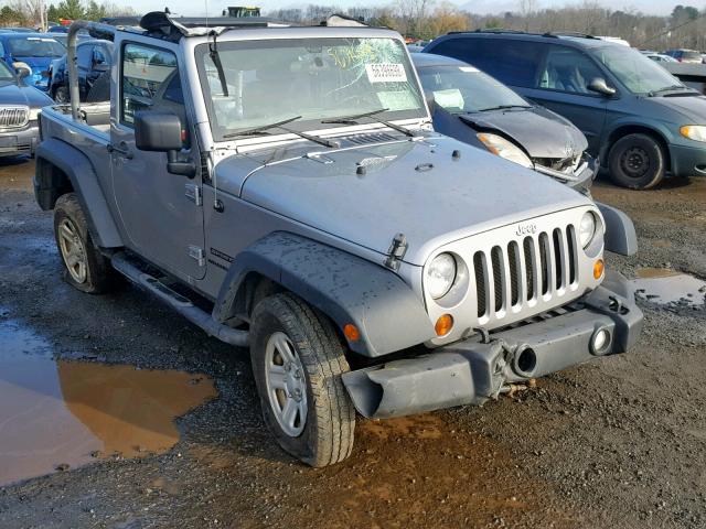 1C4AJWAG0DL579009 - 2013 JEEP WRANGLER S SILVER photo 1