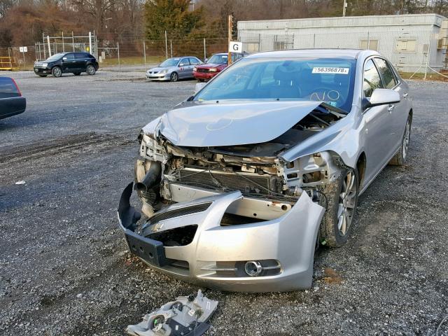 1G1ZK57798F183725 - 2008 CHEVROLET MALIBU LTZ SILVER photo 2