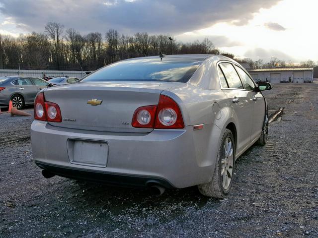 1G1ZK57798F183725 - 2008 CHEVROLET MALIBU LTZ SILVER photo 4