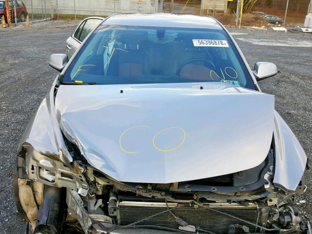 1G1ZK57798F183725 - 2008 CHEVROLET MALIBU LTZ SILVER photo 7