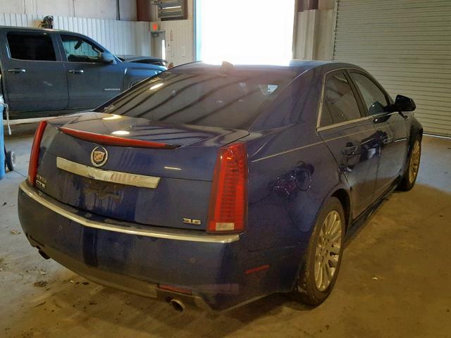 1G6DP5E37C0125582 - 2012 CADILLAC CTS PREMIU BLUE photo 4