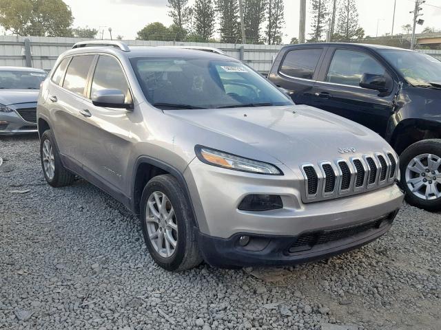 1C4PJLCB4GW179452 - 2016 JEEP CHEROKEE L GRAY photo 1