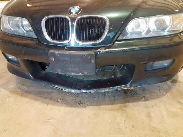 WBACH9347YLM91747 - 2000 BMW Z3 2.3 WHITE photo 9