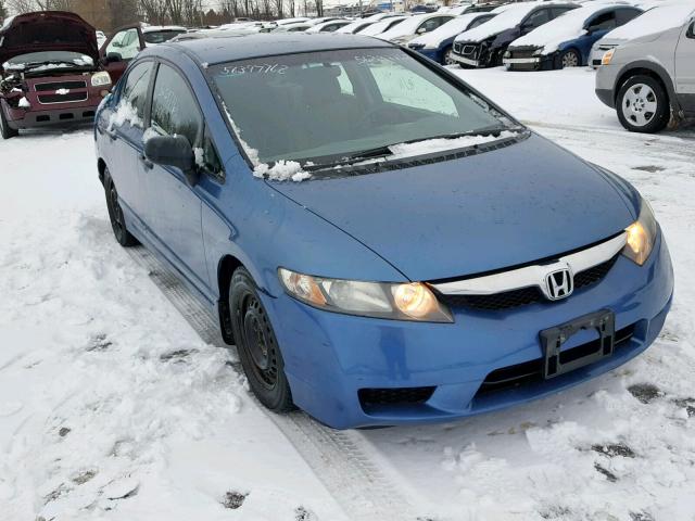 2HGFA16459H001470 - 2009 HONDA CIVIC DX-G BLUE photo 1