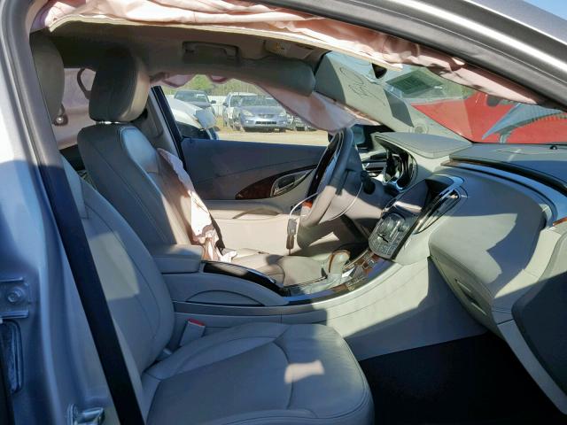 1G4GF5E36CF177694 - 2012 BUICK LACROSSE P SILVER photo 5