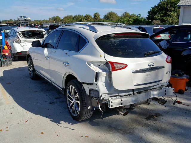 JN1BJ0RP9GM235671 - 2016 INFINITI QX50 WHITE photo 3