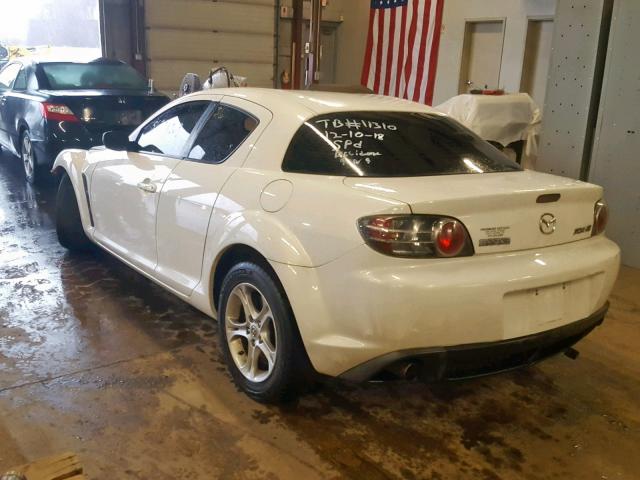 JM1FE173970212620 - 2007 MAZDA RX8 WHITE photo 3