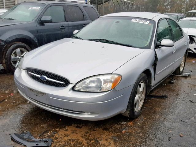 1FAFP55S72A257172 - 2002 FORD TAURUS SES SILVER photo 2