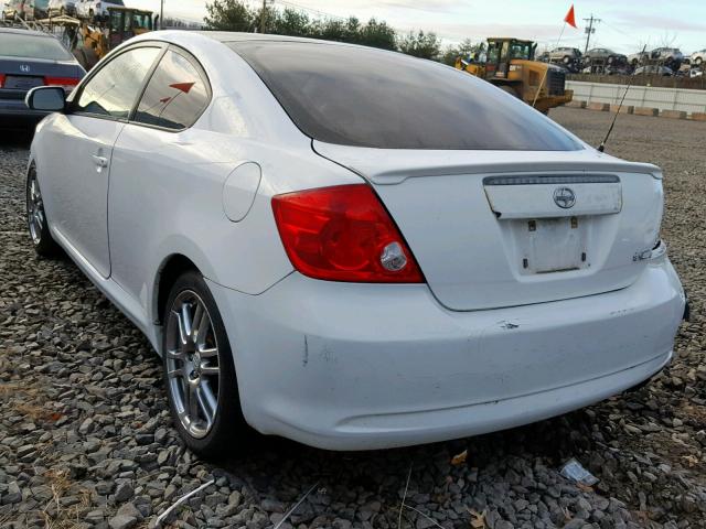 JTKDE177X70169361 - 2007 TOYOTA SCION TC თეთრი ფოტო 3